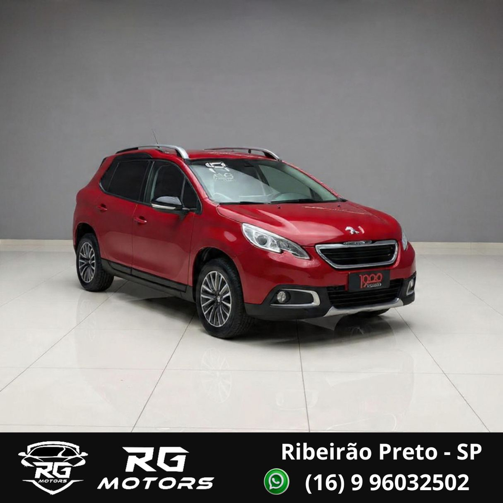 Peugeot 2008 Vermelho
