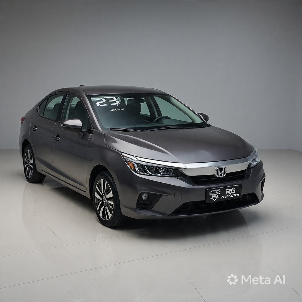 Honda City Cinza