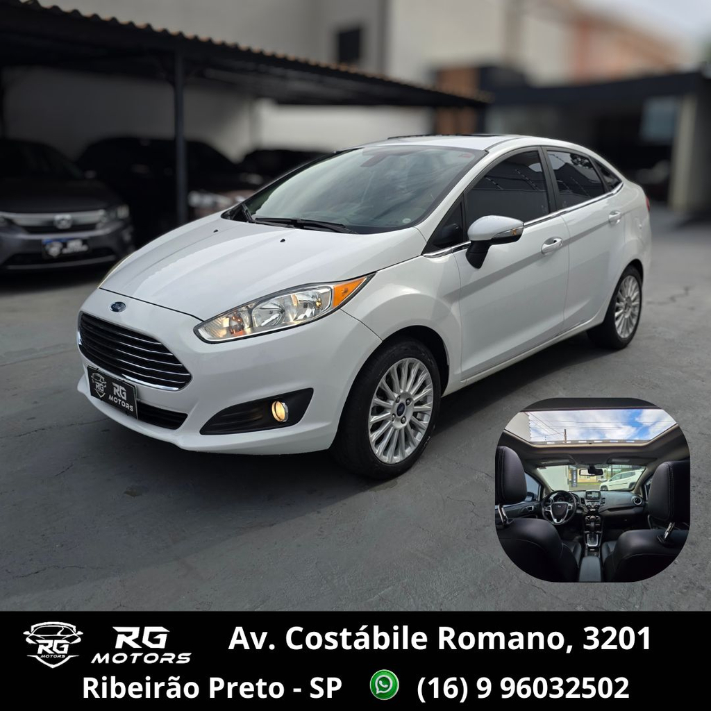 Ford New Fiesta Sedan Branco