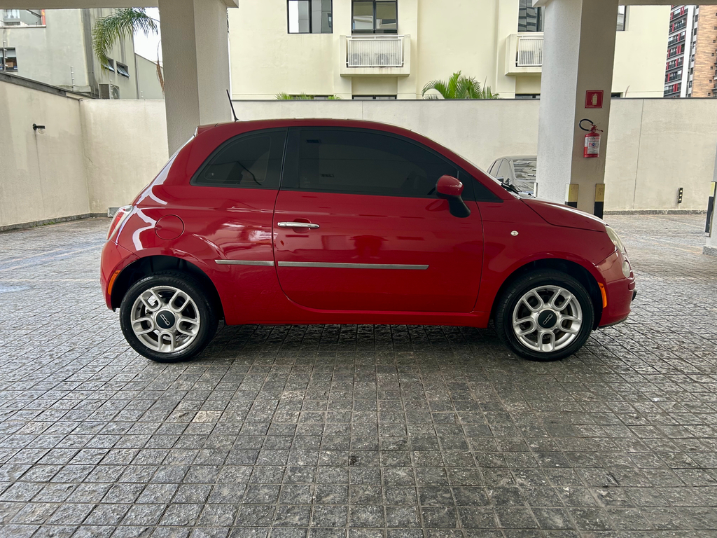 Fiat 500 Vermelho