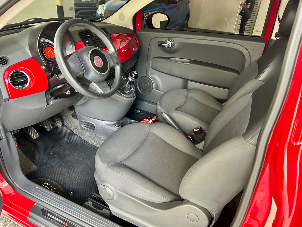 Fiat 500 Vermelho