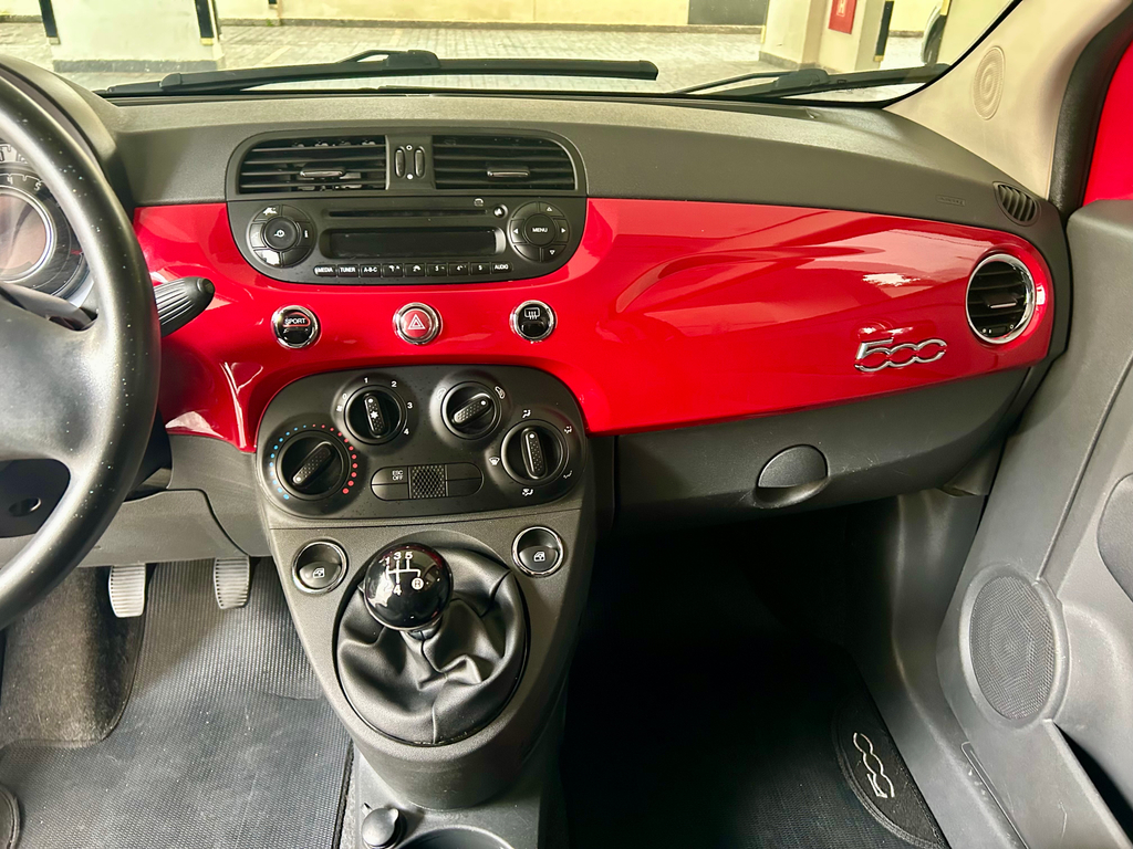 Fiat 500 Vermelho