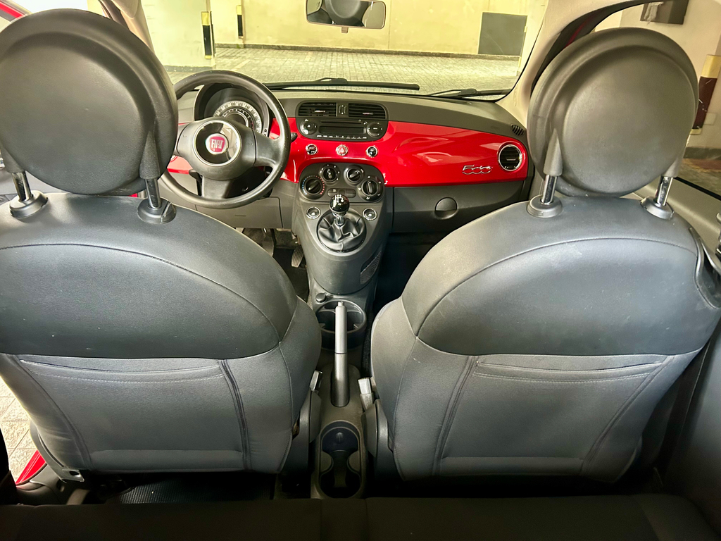 Fiat 500 Vermelho