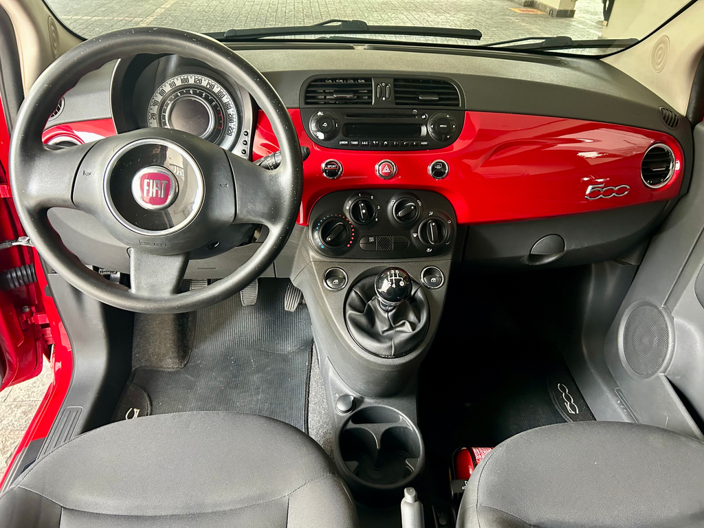 Fiat 500 Vermelho