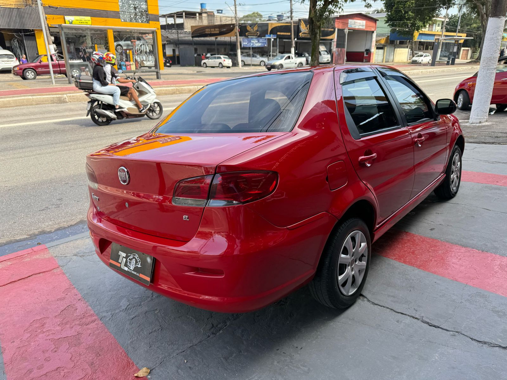 Fiat Siena Vermelho