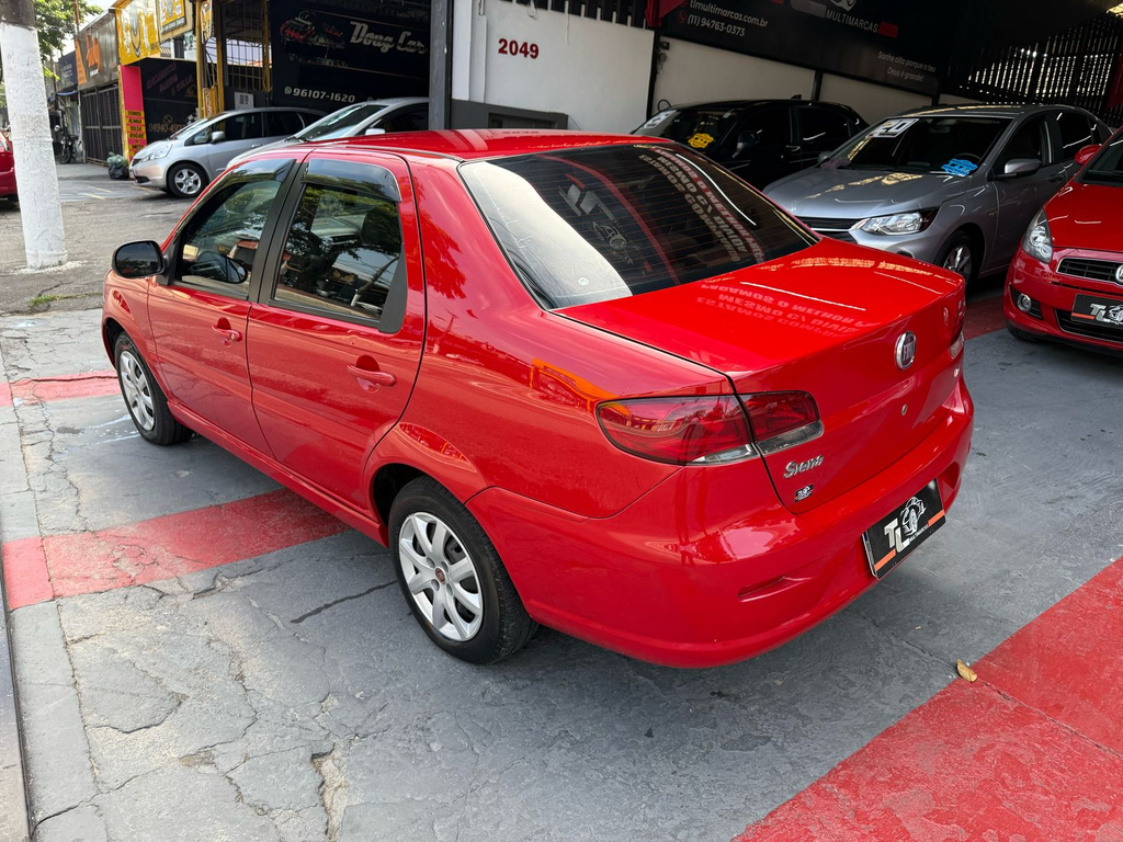 Fiat Siena Vermelho