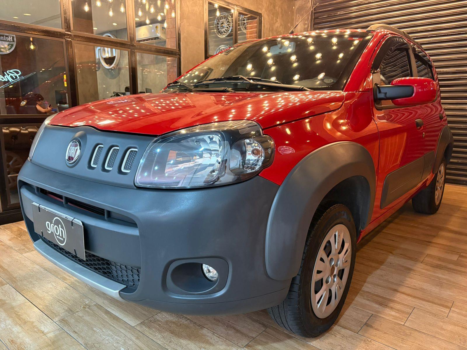 Fiat Uno Vermelho