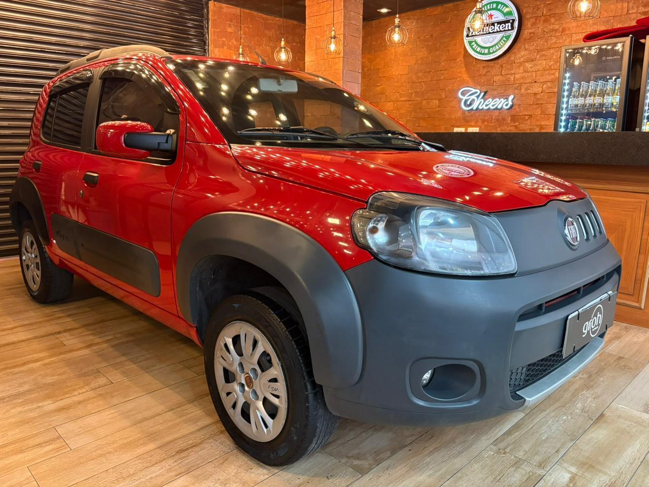 Fiat Uno Vermelho