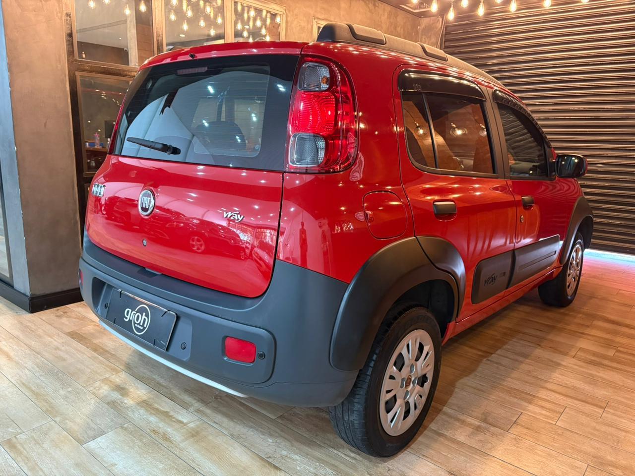 Fiat Uno Vermelho