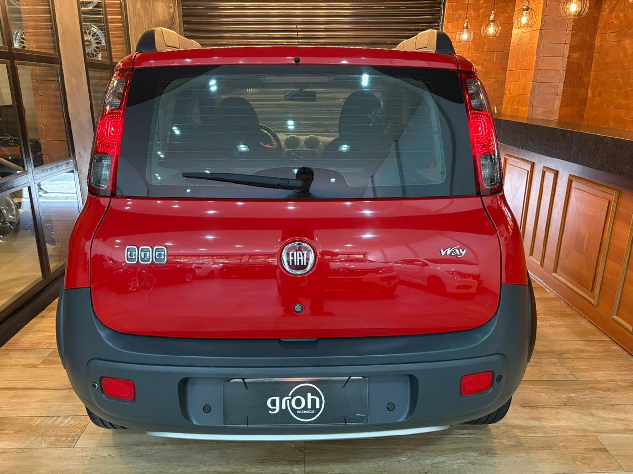 Fiat Uno Vermelho