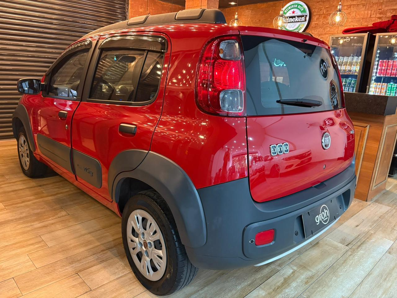 Fiat Uno Vermelho