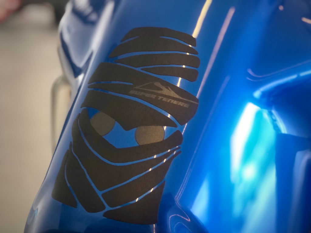 Yamaha XT Azul