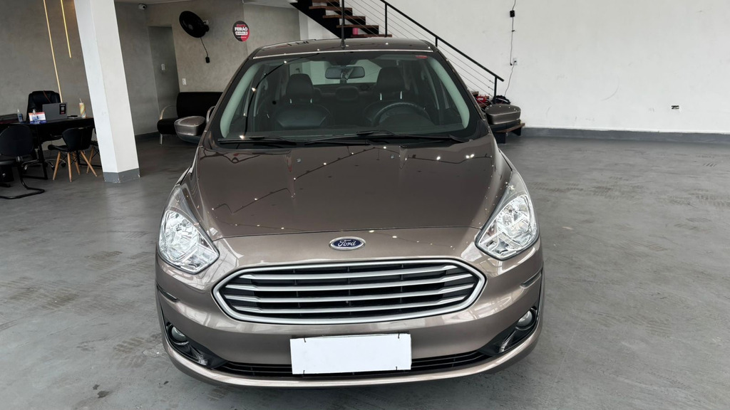 Ford Ka Sedan Cinza