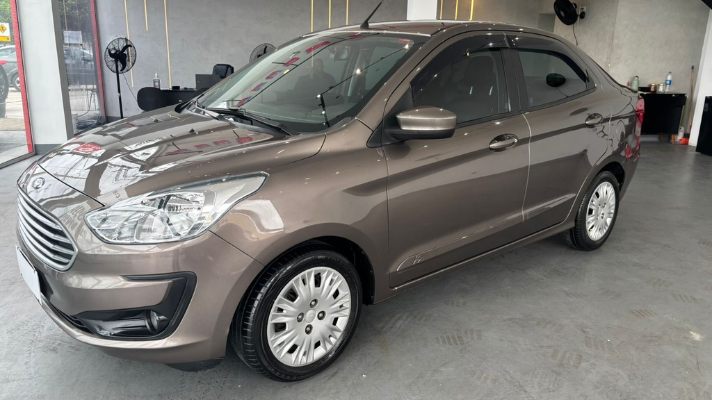 Ford Ka Sedan Cinza