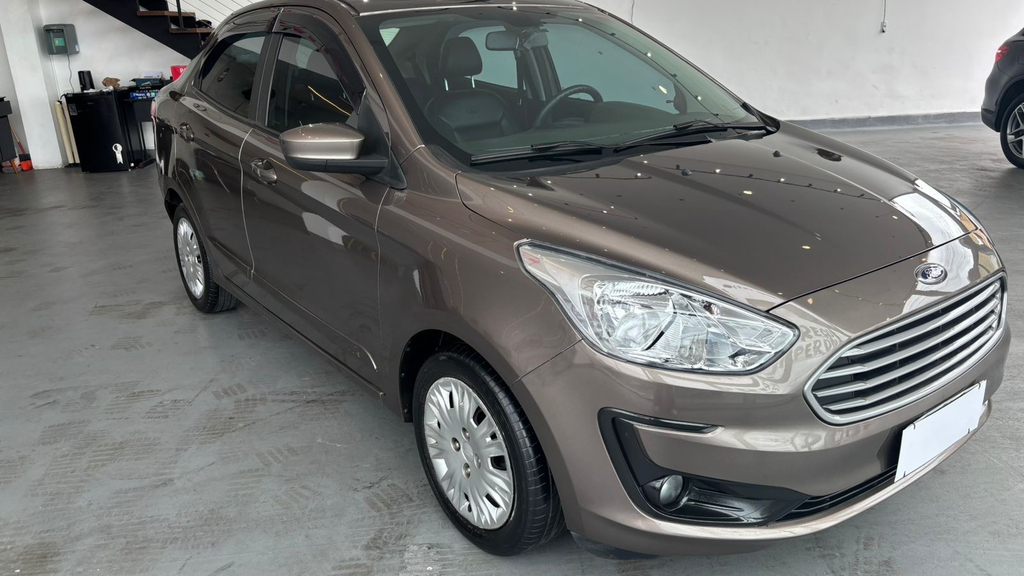 Ford Ka Sedan Cinza