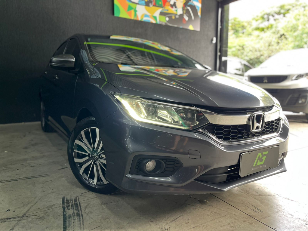 Honda City Cinza