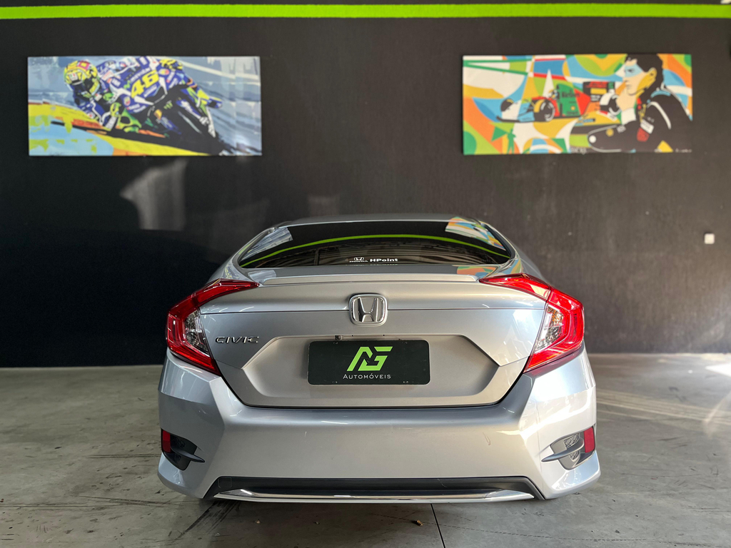 Honda Civic Sedan Prata