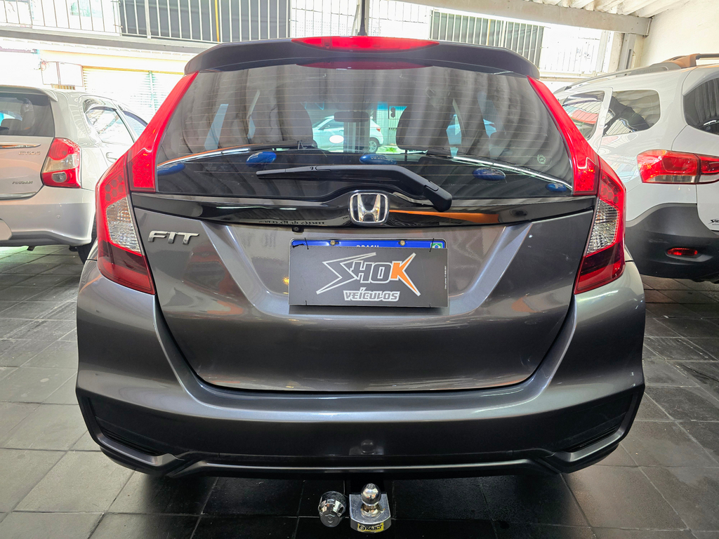 Honda Fit Cinza