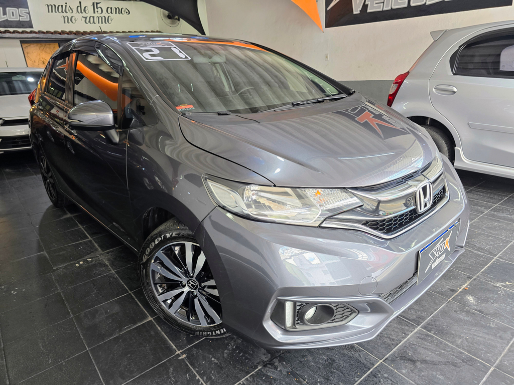 Honda Fit Cinza