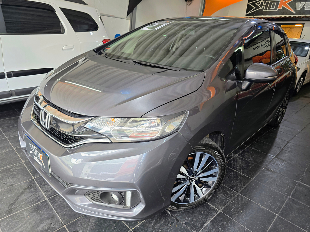 Honda Fit Cinza