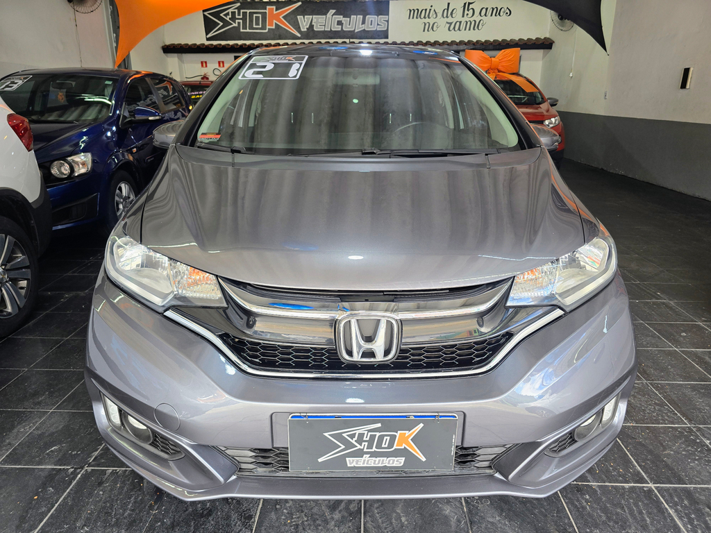 Honda Fit Cinza