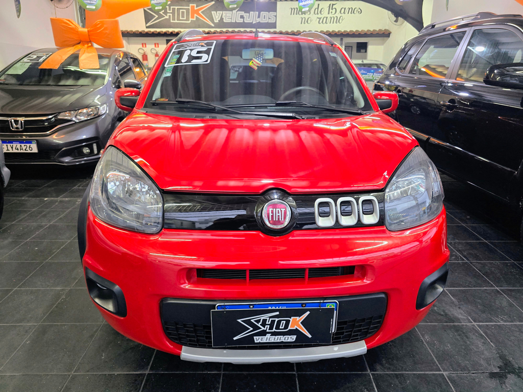 Fiat Uno Vermelho