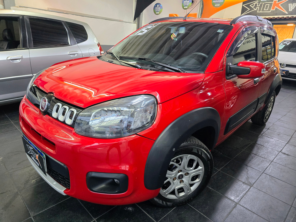 Fiat Uno Vermelho