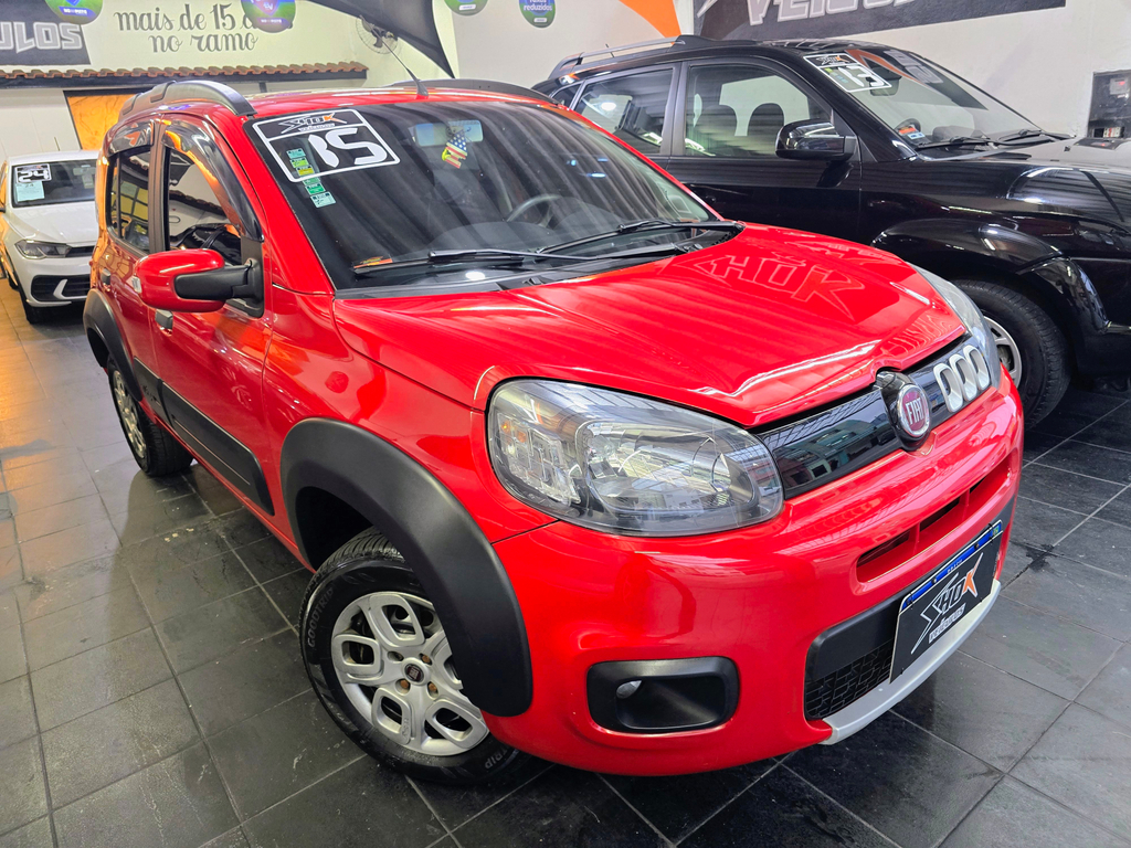 Fiat Uno Vermelho