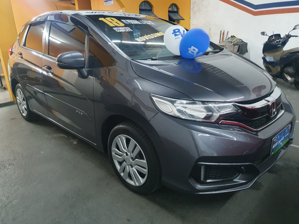 Honda Fit Cinza