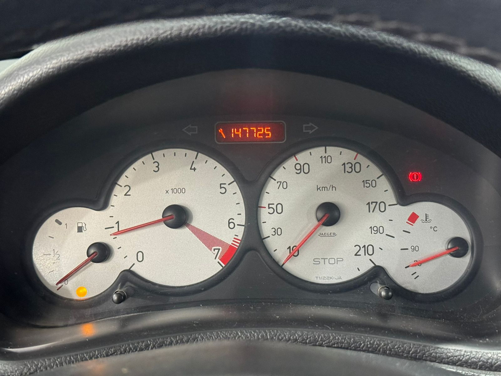Peugeot 206 Cinza