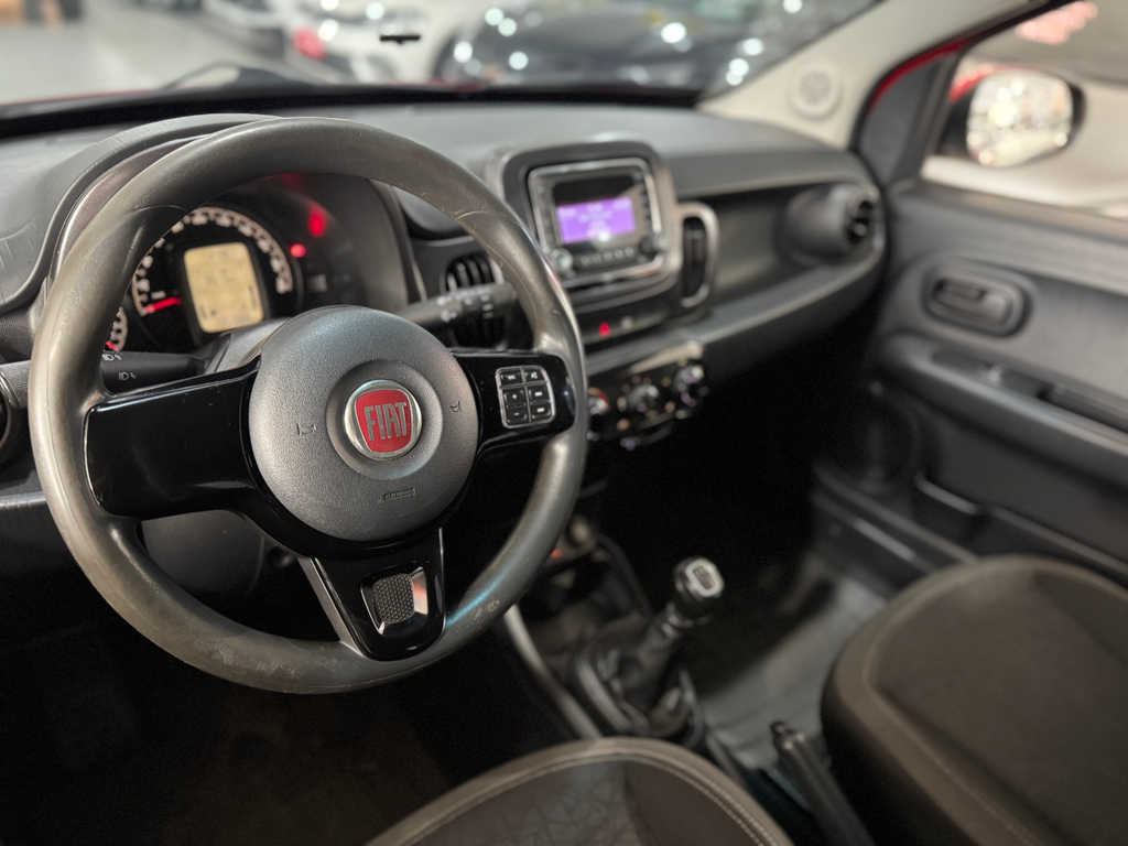 Fiat Mobi Vermelho