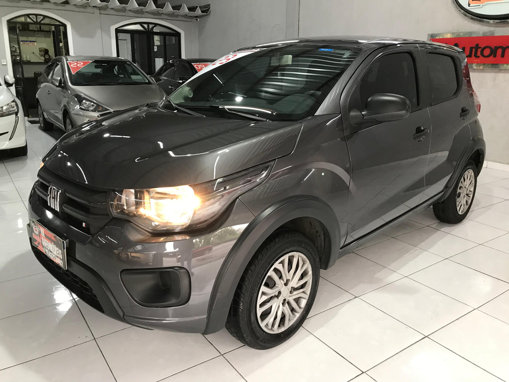 Fiat Mobi Cinza