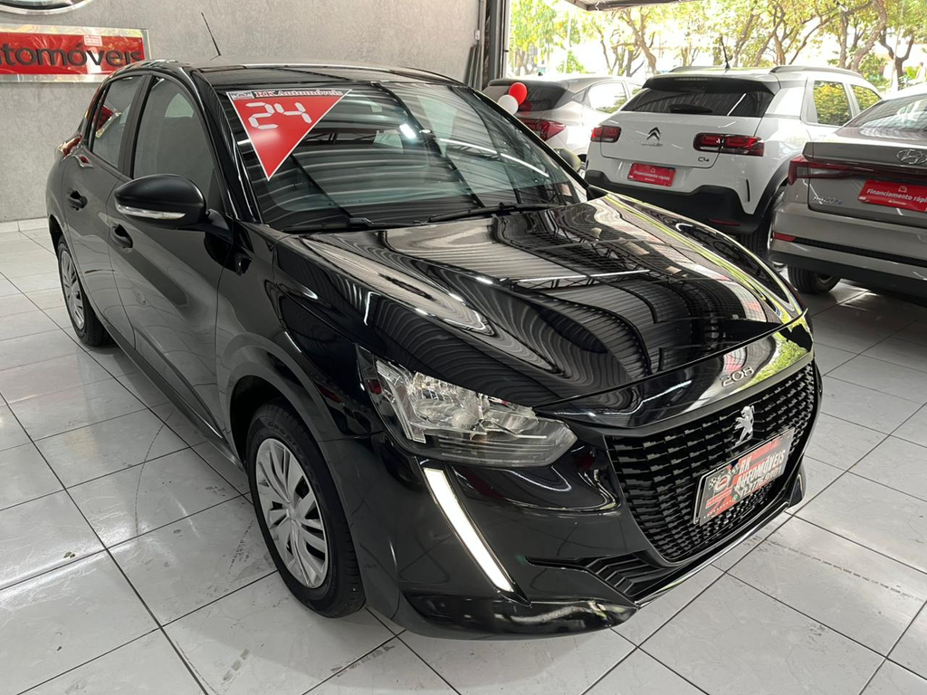Peugeot 208 Preto
