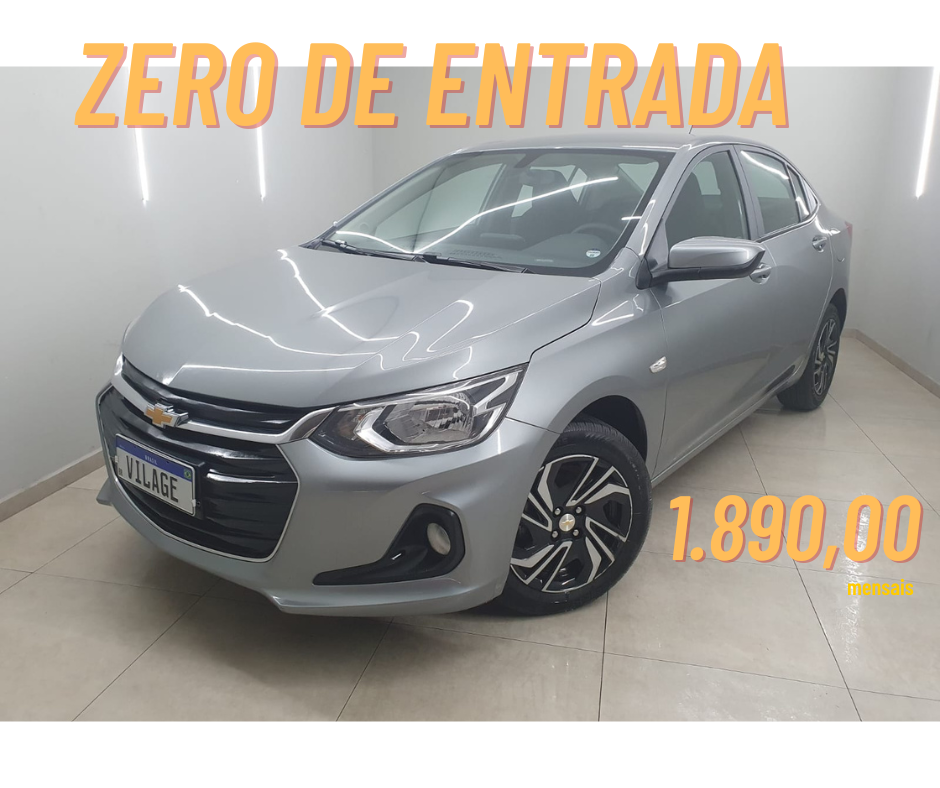 Chevrolet Onix Sedan Prata