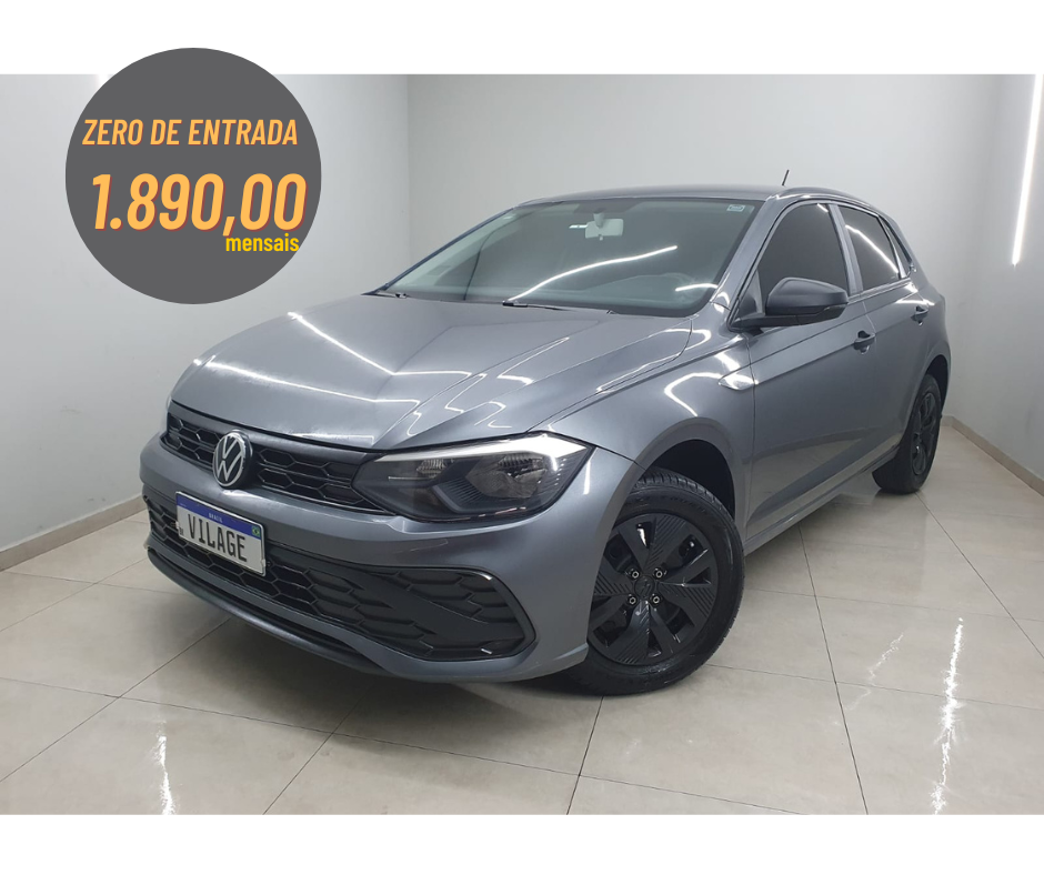 Volkswagen Polo Cinza