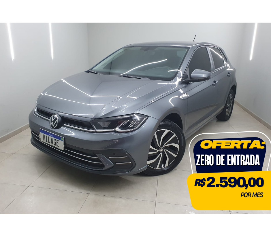 Volkswagen Polo Cinza