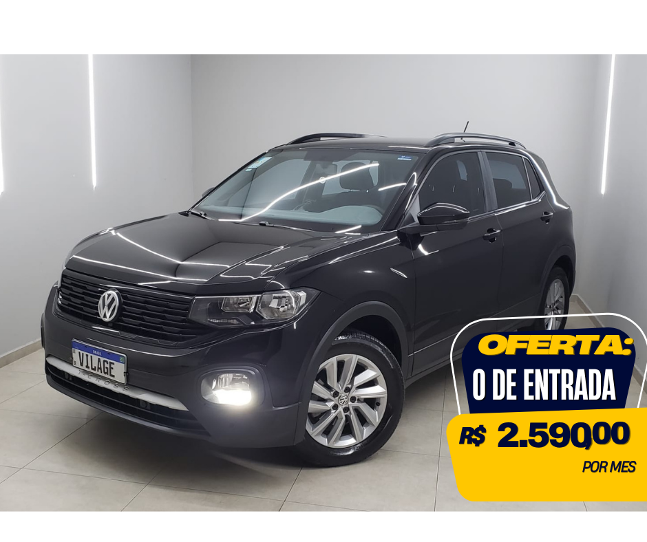 Volkswagen T-Cross Preto