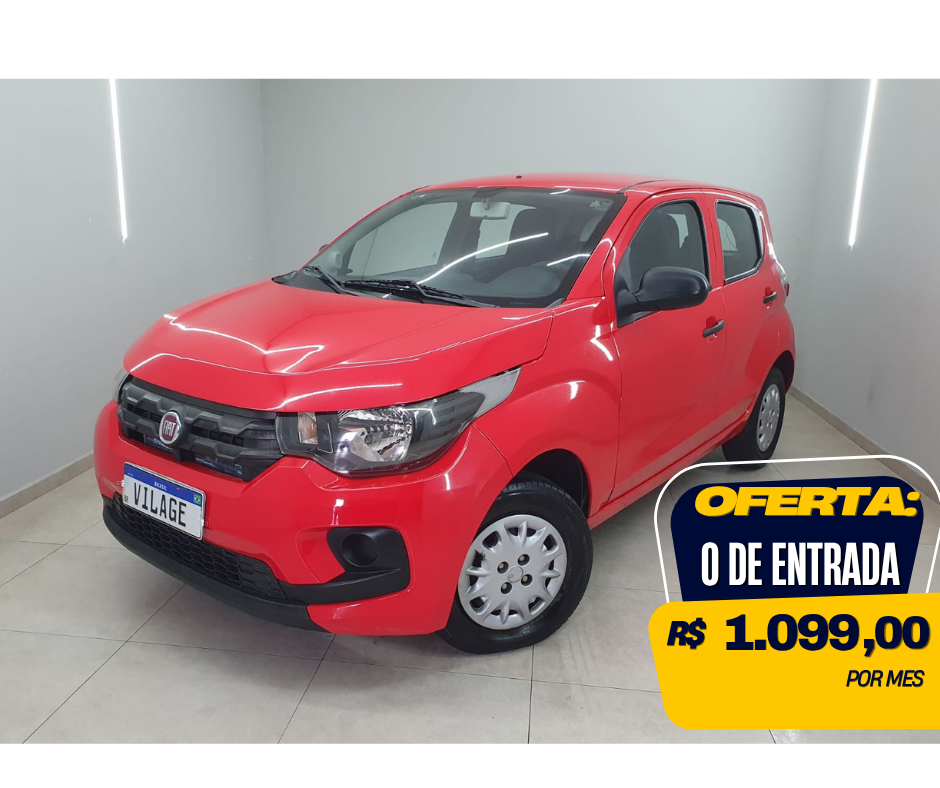 Fiat Mobi Vermelho