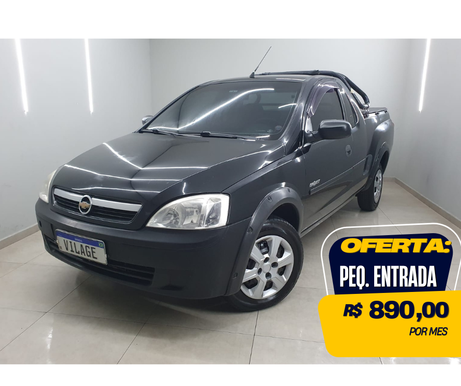 Chevrolet Montana Preto