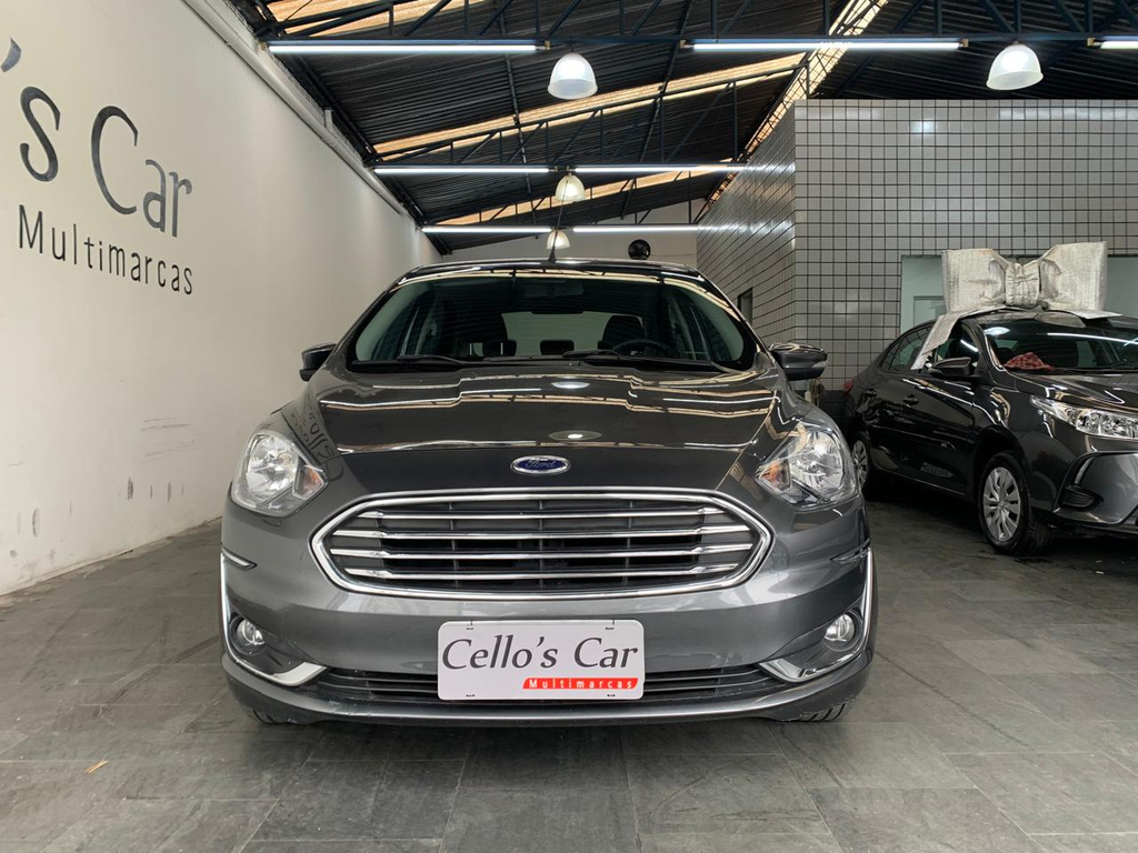 Ford Ka Sedan Cinza