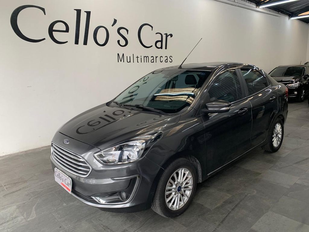 Ford Ka Sedan Cinza