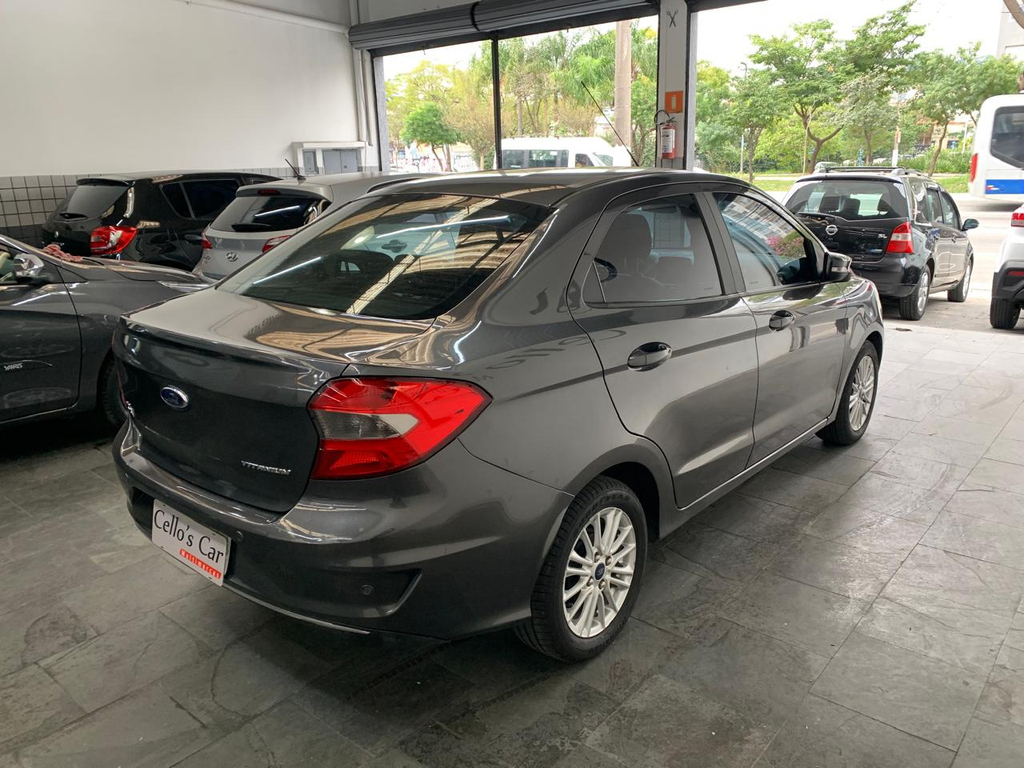 Ford Ka Sedan Cinza