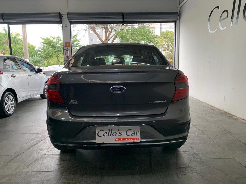 Ford Ka Sedan Cinza