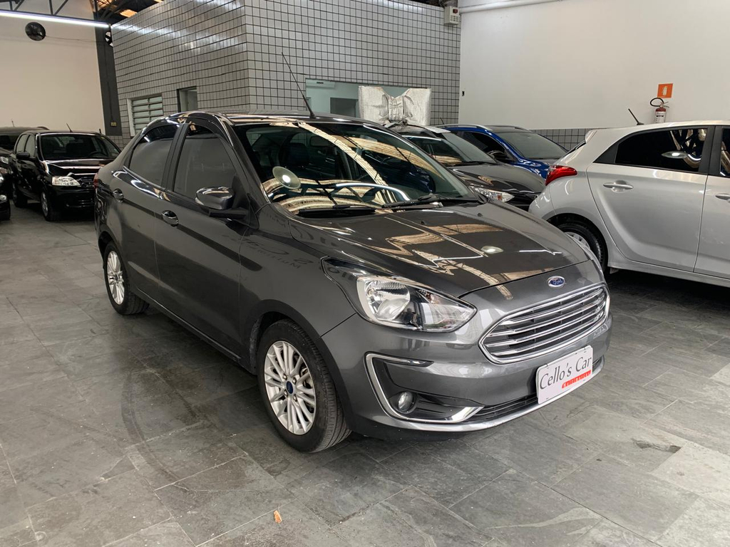 Ford Ka Sedan Cinza