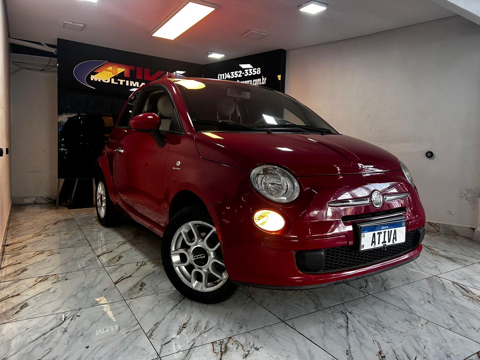 Fiat 500 Vermelho