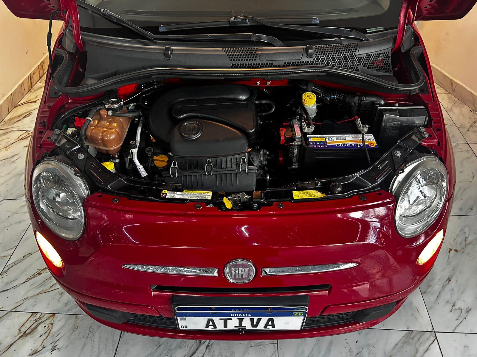 Fiat 500 Vermelho