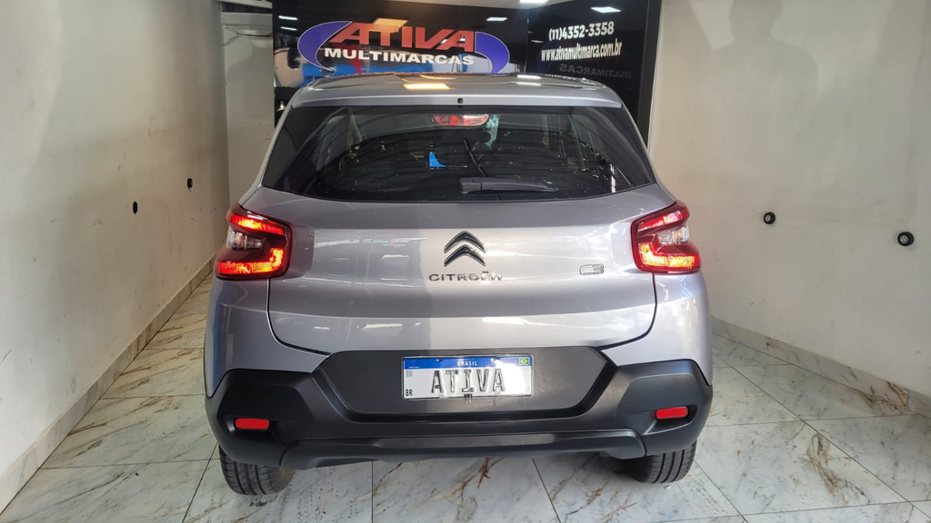 Citroen C3 Cinza