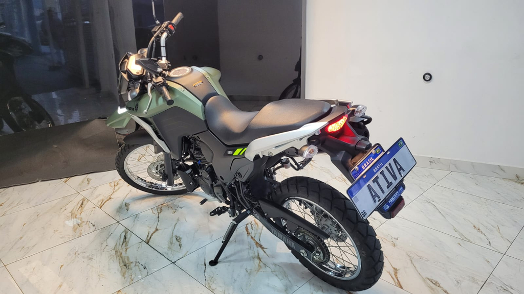 Yamaha XTZ Verde