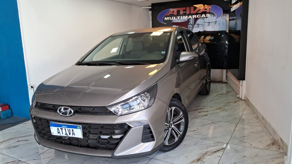 Hyundai HB20S Cinza