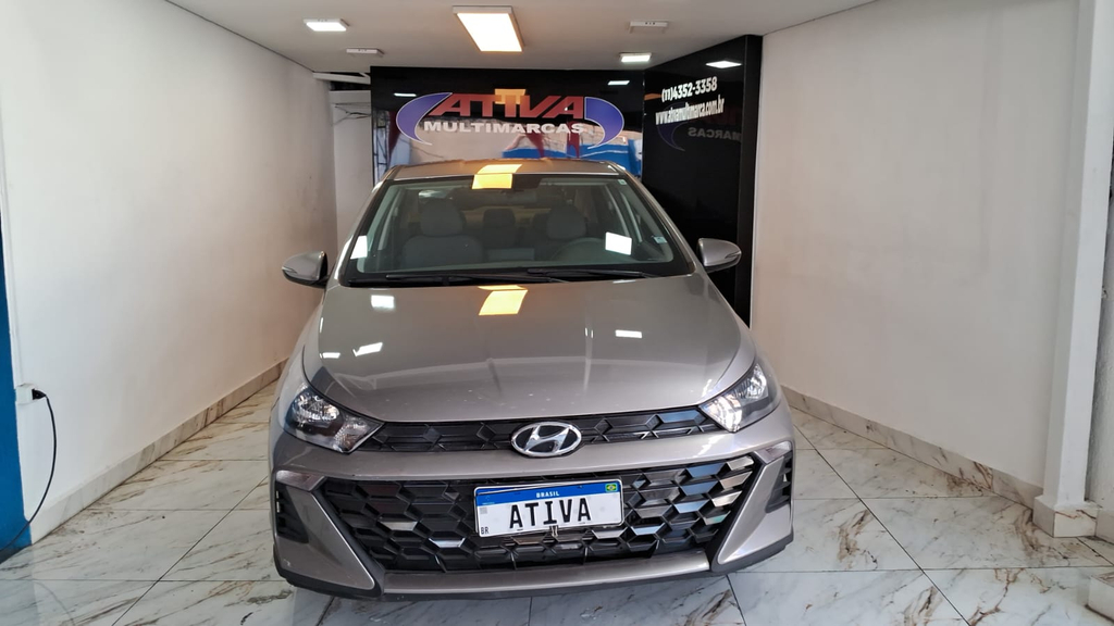 Hyundai HB20S Cinza